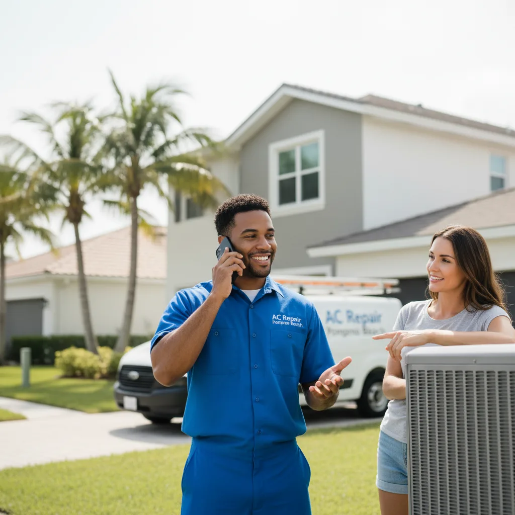 AC Repair Pompano Beach customer support in La Coste